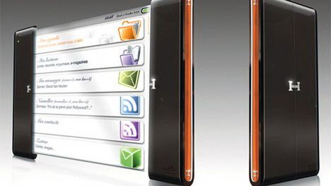 Osobisty organizer z giętkim ekranem OLED 1