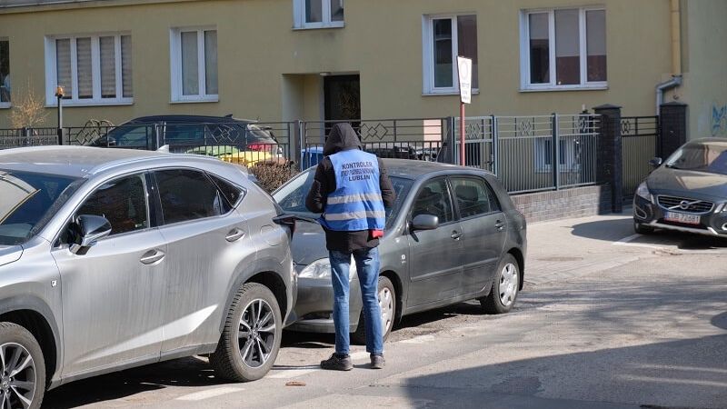 Kontroler Strefy Płatnego Parkowania w Lublinie