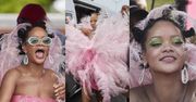 Rihanna szaleje na barbadoskim festiwalu Crop Over. Chcielibyście pójść z nią na imprezę? (ZDJĘCIA)