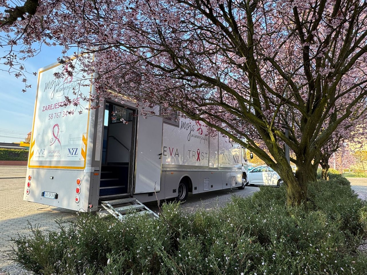 Odwiedź mammobus i bezpłatnie zbadaj piersi! To może uratować życie