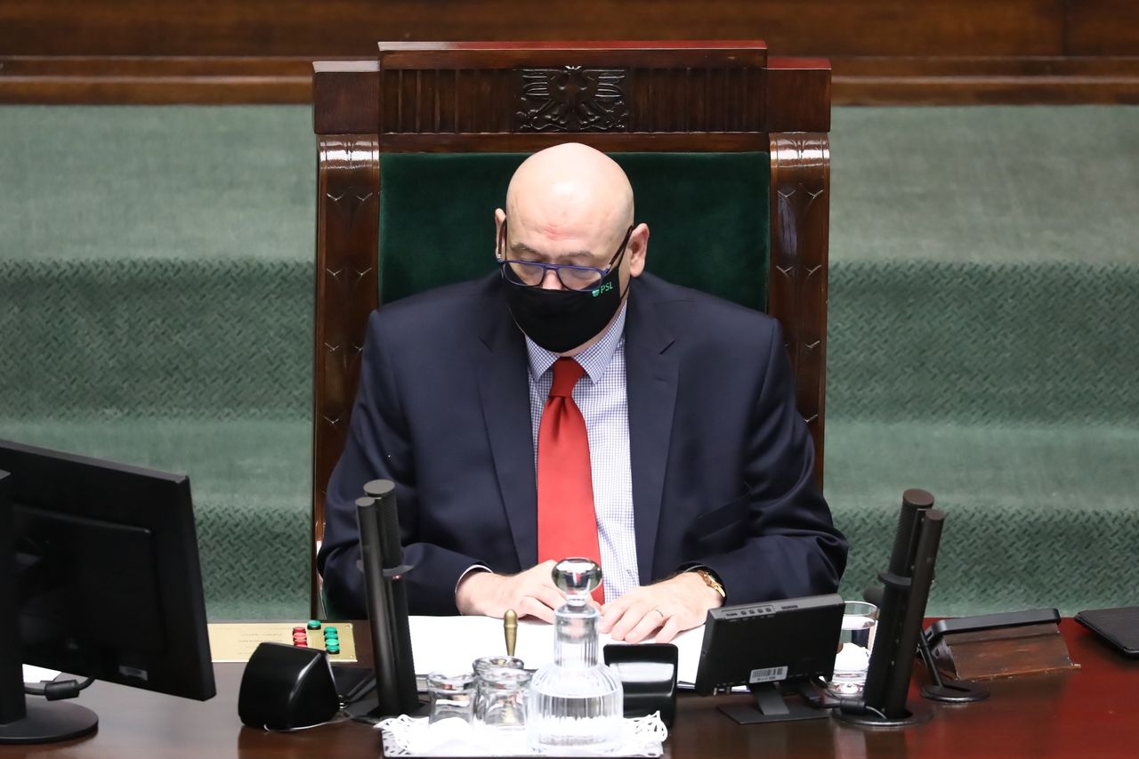 "To nie jest kościół". Poseł upomniany w Sejmie 