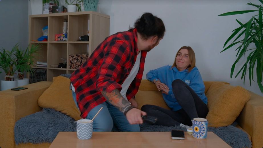 Joanna i Kamil w "Gogglebox. Przed telewizorem"