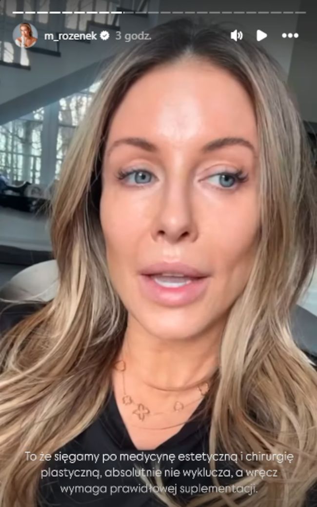 Małgorzata Rozenek odpowiada na uwagi internautów