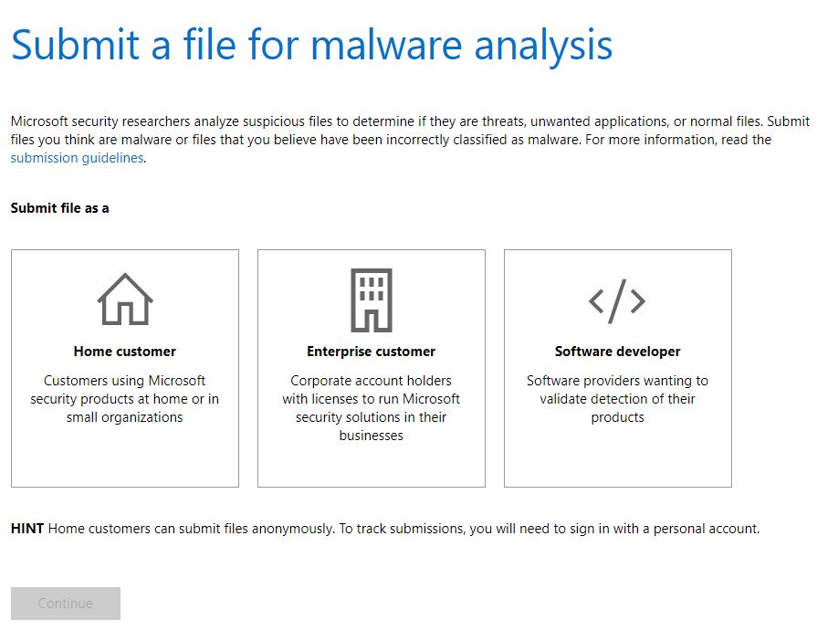 (Microsoft Security Intelligence)