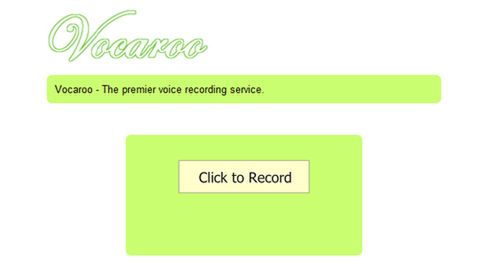 Vocaroo - proste wiadomości głosowe 1