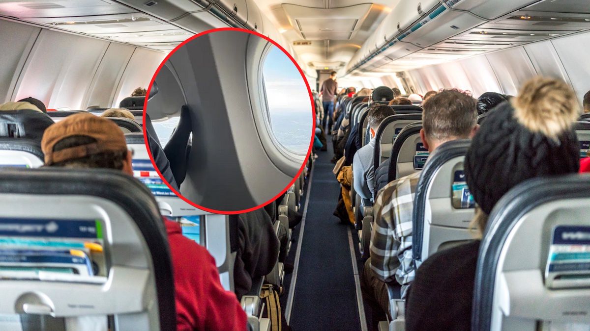 Pasażerka klasy biznes kładła stopy gdzie popadnie. "Prawie na mojej twarzy"