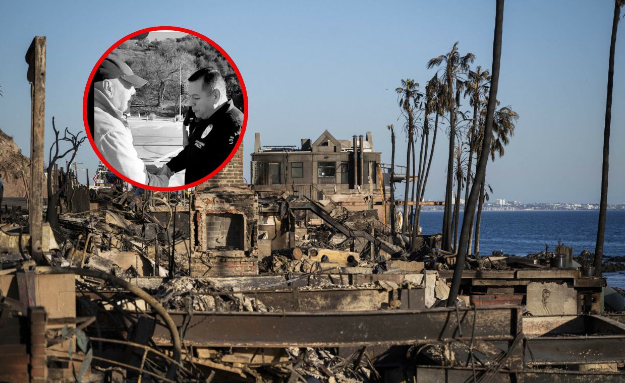 He didn't show up for a year. Bruce Willis thanks the first responders from L.A.