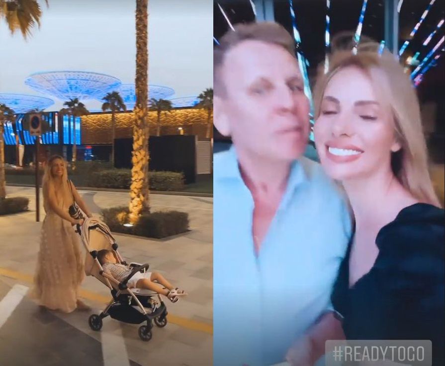 Izabela Janachowska bawi się z rodziną w Dubaju 