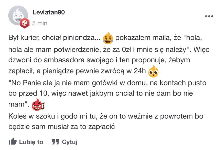 Sprawa z Glovo 