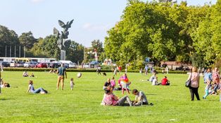 Szczecin: Jasne Błonia - zielone serce miasta, miejsce wypoczynku wśród mieszkańców