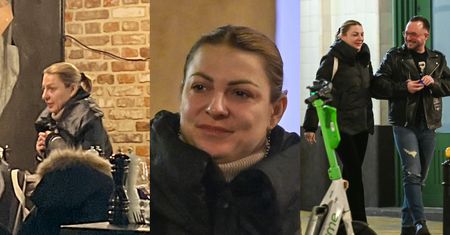 Magdalena Narożna do późnych godzin nocnych randkuje z ukochanym w centrum Warszawy