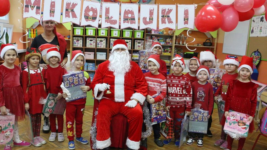 Mikołajki 2025 w SP nr 3 w Aleksandrowie Kujawskim