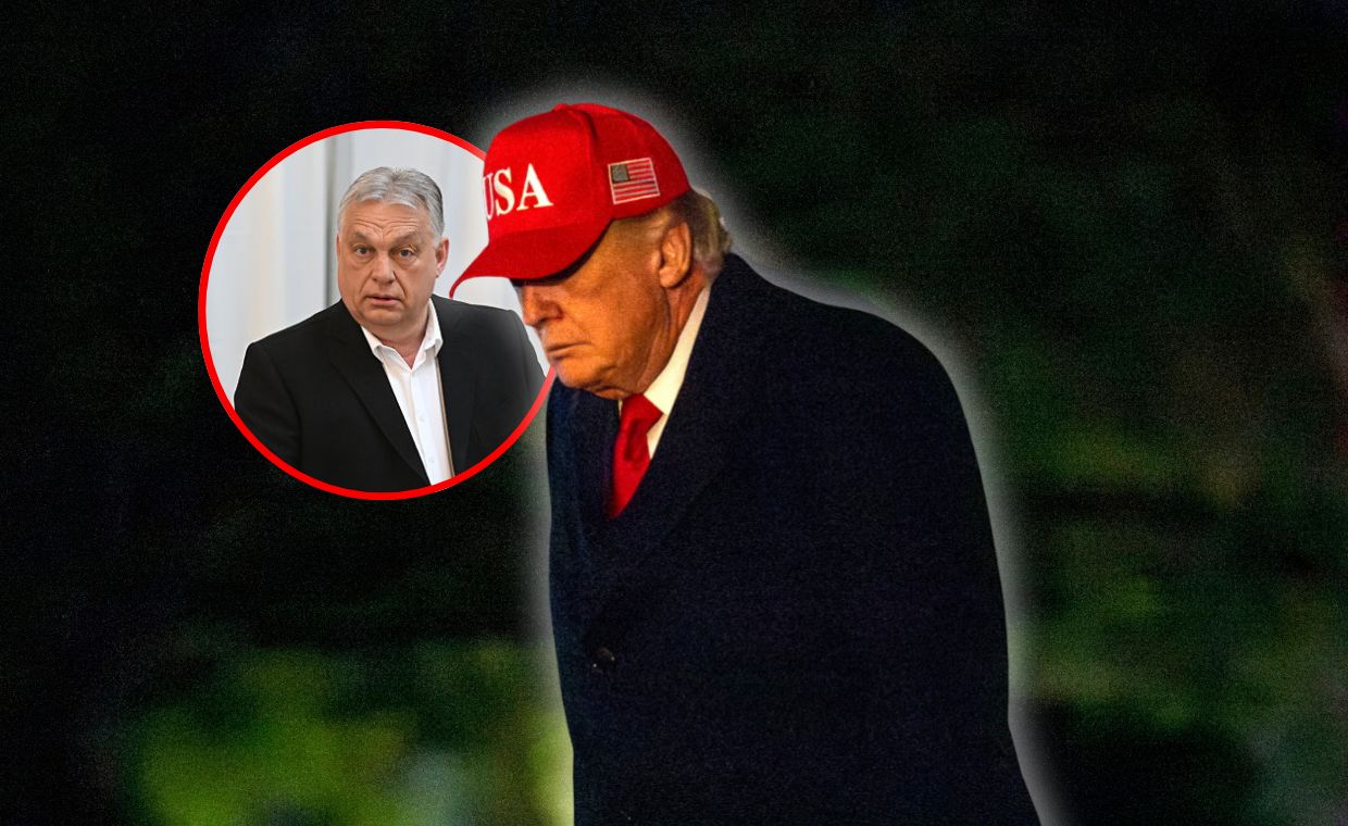 Trump ignoruje pytania o Orbana. Zaskakujące zachowanie prezydenta