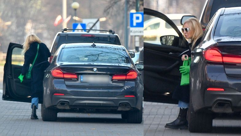 Monika Olejnik na zakupach 