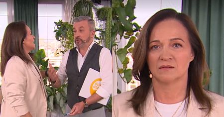 "Spięcie" w "Dzień Dobry TVN". Krzysztof Skórzyński zdradził na wizji sekret Ewy Drzyzgi. Nie wyglądała na zadowoloną...