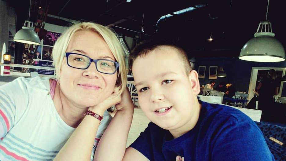 Sylwia i jej syn Janek