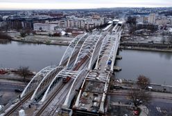 Nowy most kolejowy w Krakowie na ukończeniu. Oto kiedy pojadą nim pociągi