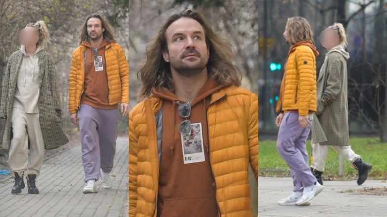 Piotr Stramowski przyłapany z nową dziewczyną! Wybrali się na spacer (ZDJĘCIA)