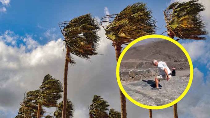 Na Wyspach Kanaryjskich wieją potężne wiatry