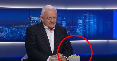 Rymanowski dał Millerowi popcorn na wizji. To nie był przypadek