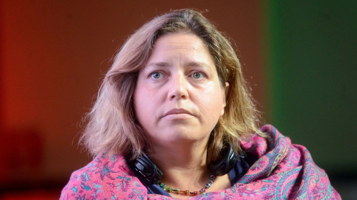 reporter_baza_2022-11
15.10.2022 Lodz Igrzyska Wolnosci "Zielona niepodleglosc" 
Fot. Piotr Kamionka/REPORTER
N/z Joanna Tyrowicz ekonomistka
Piotr Kamionka/REPORTER