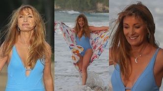 70-letnia Jane Seymour ZACHWYCA figurą i promiennym uśmiechem na hawajskiej plaży (ZDJĘCIA)
