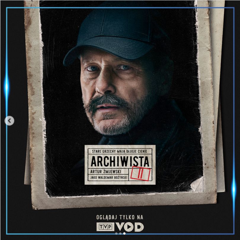 Artur Żmijewski w drugim sezonie "Archiwisty". W nowej roli jest nie do poznania