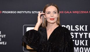 Agnieszka Włodarczyk świętowała urodziny z ukochanym. Pokazała się w nietypowej sukni. Co za wycięcia!