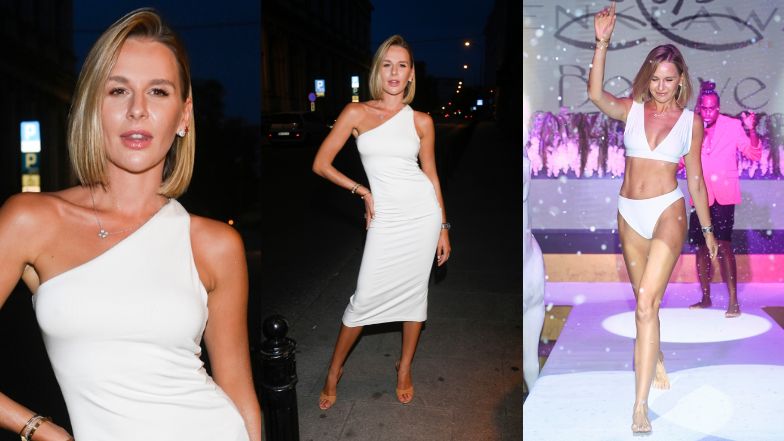 Celebrytki na pokazie kostiumów Anny Wendzikowskiej