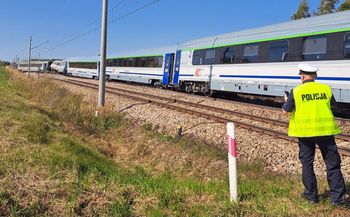 Wykolejenie pociągu "Koziołek" na Mazowszu. Podróżowało nim około 120 osób
