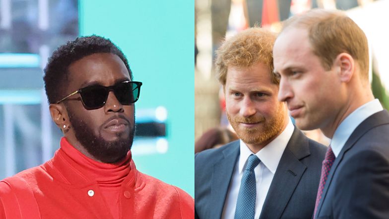 Książę William i książę Harry również otrzymywali ZAPROSZENIA na imprezy Diddy'ego. Nagle przestały się pojawiać. "Diddy zrozumiał ALUZJĘ"