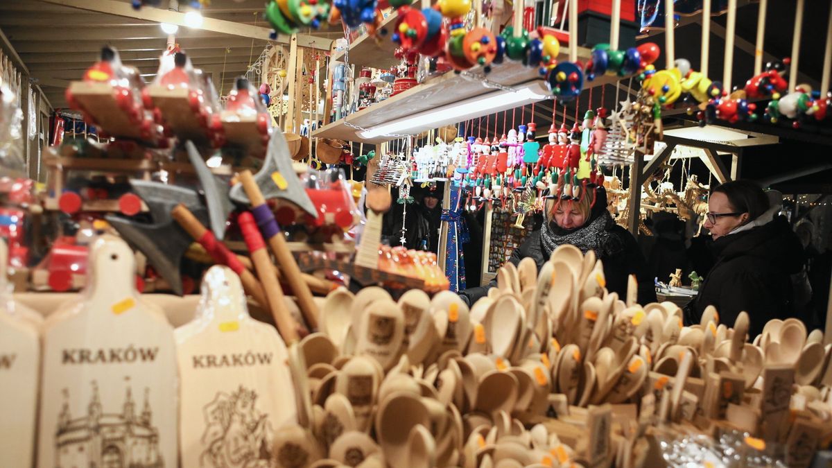 Jarmark świąteczny w Krakowie