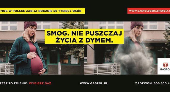 Morderczy smog w kampanii informacyjnej Gaspolu (wideo)
