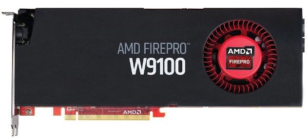 AMD FirePro W9100 32 GB wygląd