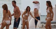 49-letnia Cindy Crawford na plaży w Miami (ZDJĘCIA)