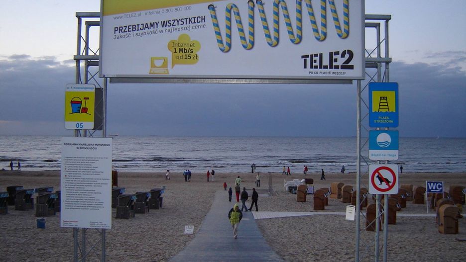Plaża w Świnoujściu