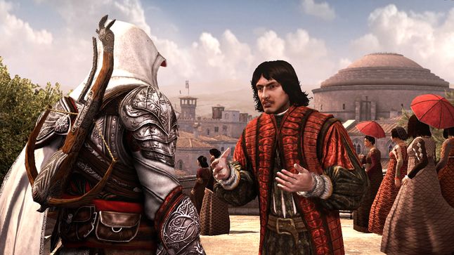 Mikołaj Kopernik i Ezio w dodatku do Assassin's Creed: Brotherhood
