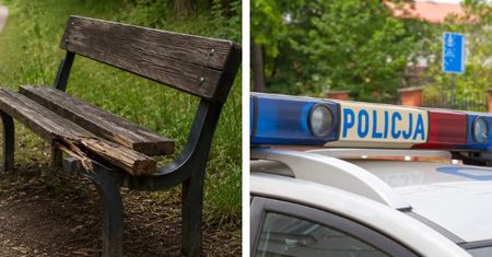 Wandalizm na ścieżce pieszo-rowerowej w Nowych Rumunkach. Zniszczono ławkę, pozostałe ławki i kosze zostały skradzione!