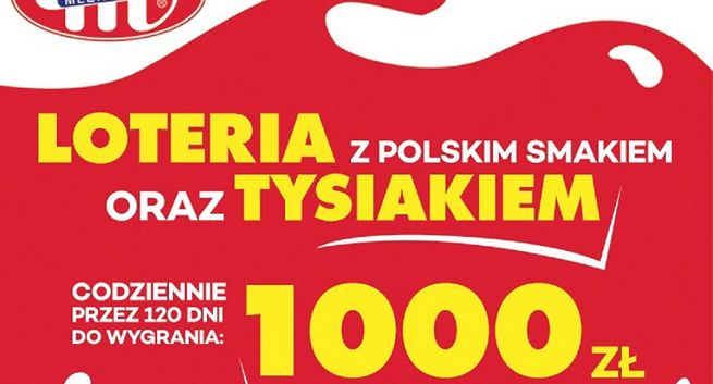 First Line Polska organizuje kolejną loterię dla produktów Mlekovity