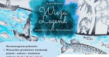 To trzeba zobaczyć! Wieża Trynitarska ożyje w grudniu niesamowitym pokazem 3D