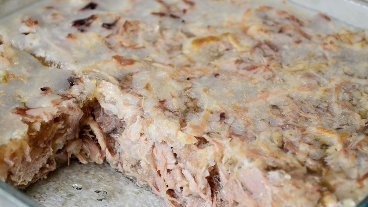 Czeska galaretka wieprzowa nie potrzebuje żelatyny w proszku