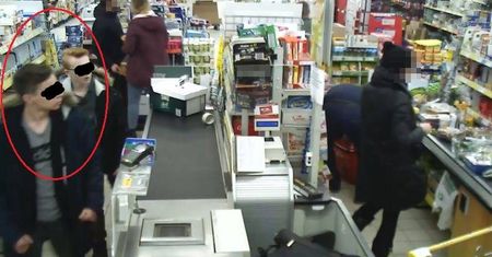 Pożar w Biedronce w Lublinie. Nastolatkowie podpalili karton, są poszukiwani [WIDEO]