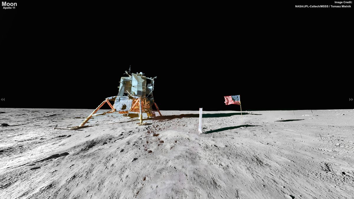 Nasz czytelnik stworzył panoramy 360 stopni z Księżyca. Są przepiękne! 1