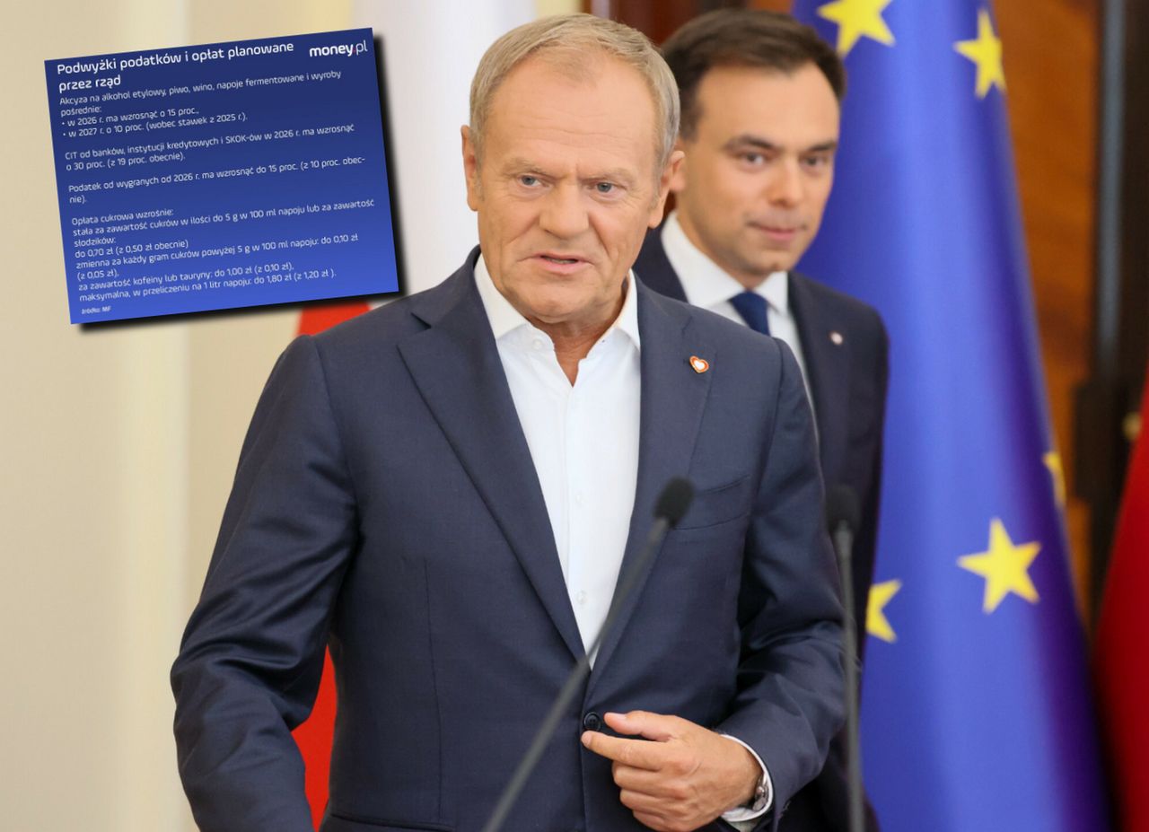 Podatki, daniny, składki. W 2026 r. rząd chce sięgnąć do kieszeni wielu Polaków