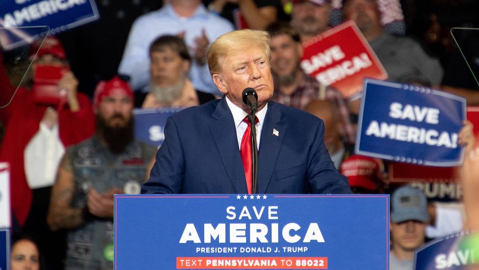 Donald J. Trump Save America rally in Wilkes-Barre, Pennsylvania
TRACIE VAN AUKEN
