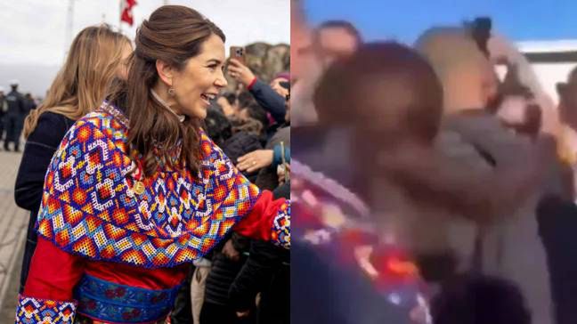 Królowa Danii potrącona przez skuter