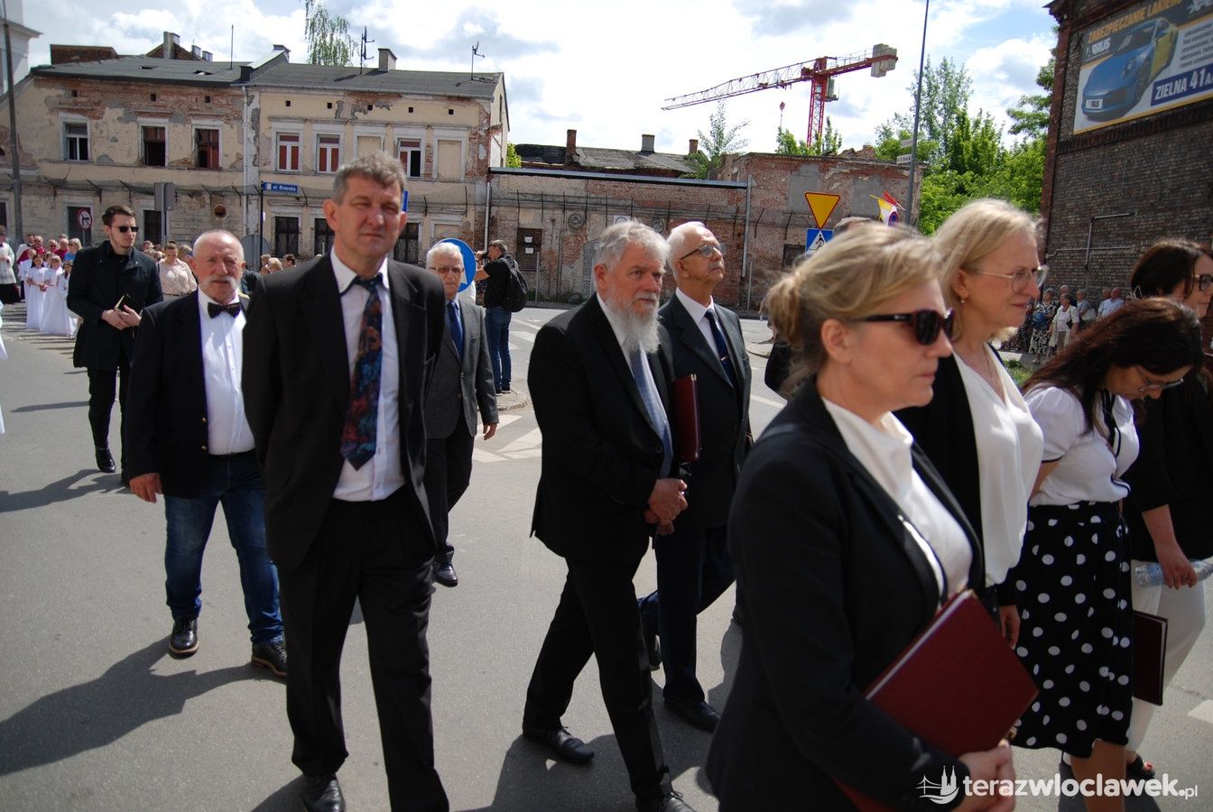 Miejska procesja Bożego Ciała przeszła ulicami Włocławka