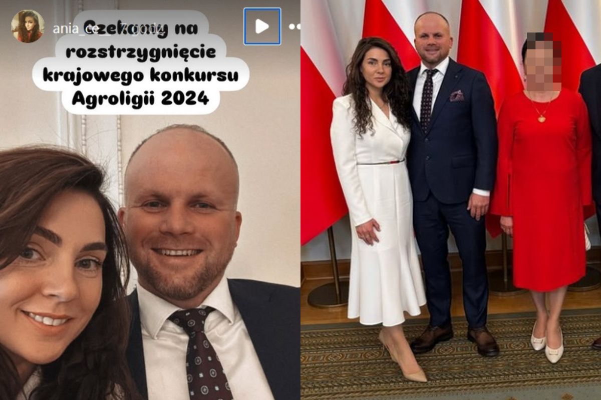 Ania i Marcin z "Rolnik szuka żony" na gali u prezydenta