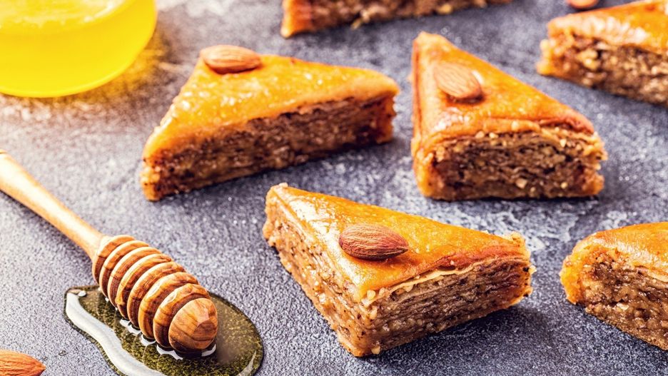 Baklawa z migdałami