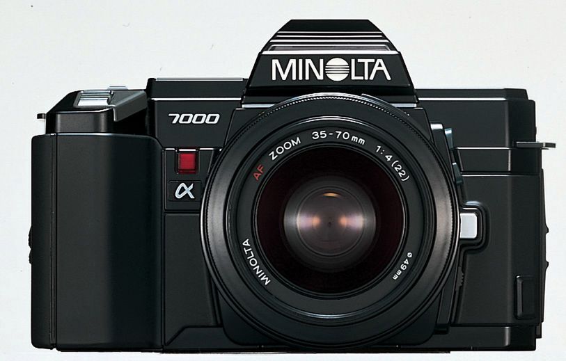 Z Minolty w Sony pozostała już tylko Alfa. Dobre i to!Źródło: Minolta